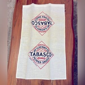 Tabasco Brand Linenware.   NWOT